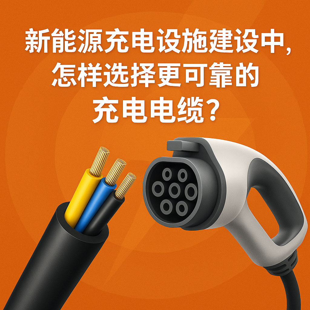 新能源充电设施建设中，怎么选择更靠得住的充电电缆？